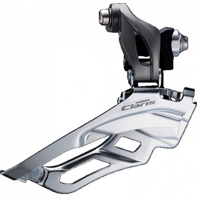 Переключатель передний SHIMANO CLARIS, R2000, 2X8 скоростей, на упор EFDR2000F Переключатель передний SHIMANO CLARIS, R2000, 2X8 скоростей, на упор EFDR2000F