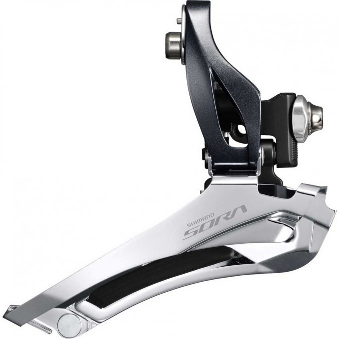 Переключатель передний SHIMANO SORA, R3000, 2X9, на упор EFDR3000F Переключатель передний SHIMANO SORA, R3000, 2X9, на упор EFDR3000F