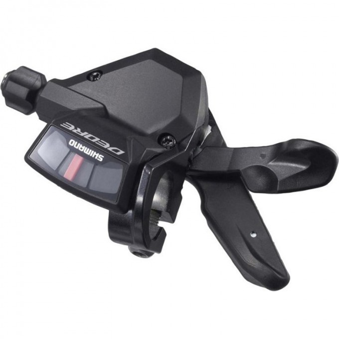 Шифтер SHIMANO DEORE, M590, левый, 3 скорости, трос 1800 мм ISLM590LB Шифтер SHIMANO DEORE, M590, левый, 3 скорости, трос 1800 мм ISLM590LB