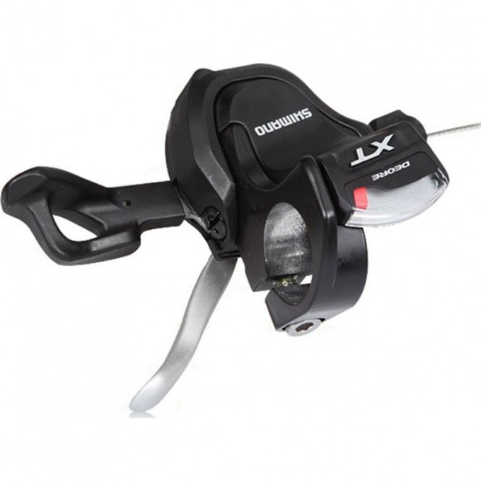 Шифтер SHIMANO XT, M780, левый, 3 скорости, трос+оплетка ISLM780LBP Шифтер SHIMANO XT, M780, левый, 3 скорости, трос+оплетка ISLM780LBP