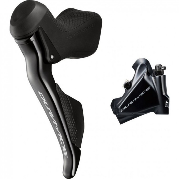 Шифтер/Тормозная ручка SHIMANO DURA-ACE, R9120, левый, на 2 скорости под дисковый тормоз с тросом ISTR9120LI Шифтер/Тормозная ручка SHIMANO DURA-ACE, R9120, левый, на 2 скорости под дисковый тормоз с тросом ISTR9120LI