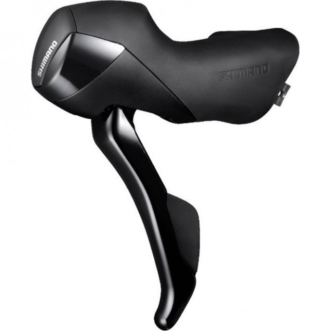 Шифтер/Тормозная ручка SHIMANO NON-SERIES ST-RS505, левый, 2 скорости, с тросом переключения ISTRS505LI Шифтер/Тормозная ручка SHIMANO NON-SERIES ST-RS505, левый, 2 скорости, с тросом переключения ISTRS505LI