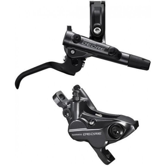 Тормоз дисковый SHIMANO DEORE, j-kit, BL(правый M6100)/BR(задний M6120, 4 поршни), полимерные колодки, 1700мм EM61201JRRXRA170 Тормоз дисковый SHIMANO DEORE, j-kit, BL(правый M6100)/BR(задний M6120, 4 поршни), полимерные колодки, 1700мм EM61201JRRXRA170