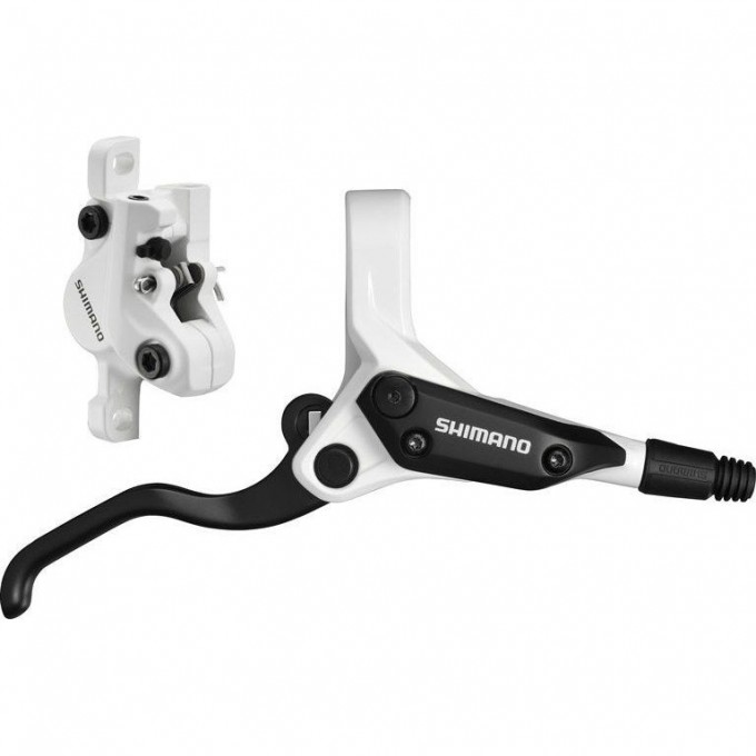 Тормоз дисковый SHIMANO M396, BL(ЛЕВ)/BR(ПЕР.), ПЛАСТ. КОЛ., 1000мм, ЦВ. БЕЛЫЙ EM396MFPRA100 Тормоз дисковый SHIMANO M396, BL(ЛЕВ)/BR(ПЕР.), ПЛАСТ. КОЛ., 1000мм, ЦВ. БЕЛЫЙ EM396MFPRA100