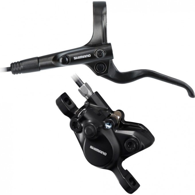 Тормоз дисковый SHIMANO MT MT201, BL(левый)/BR(передний), полимерные колодки, 1000мм, черный EMT201KLFPRA100 Тормоз дисковый SHIMANO MT MT201, BL(левый)/BR(передний), полимерные колодки, 1000мм, черный EMT201KLFPRA100