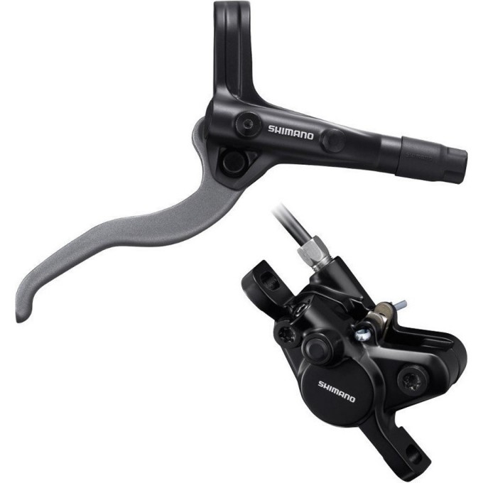 Тормоз дисковый SHIMANO MT400, BL(левый)/BR(передний), полимерные колодки, 1700мм, серебристый EMT400KRRXRA170 Тормоз дисковый SHIMANO MT400, BL(левый)/BR(передний), полимерные колодки, 1700мм, серебристый EMT400KRRXRA170