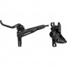 Тормоз дисковый SHIMANO MT501, BL-MT501(левый)/BR-MT520(передний), полимерные колодки, 1000мм, черный EMT501EKLFPMA100