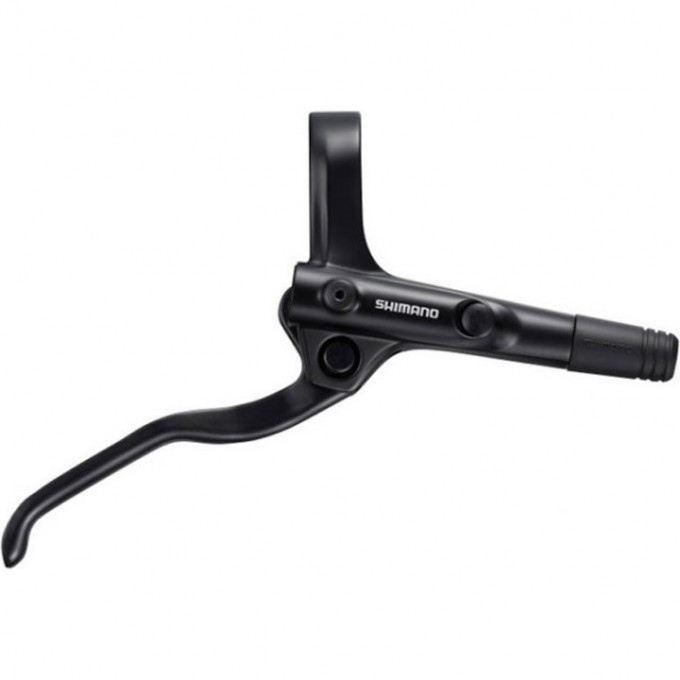 Тормозная ручка SHIMANO MT200, левая, для гидравлического дискового тормоза, черный EBLMT200LL Тормозная ручка SHIMANO MT200, левая, для гидравлического дискового тормоза, черный EBLMT200LL