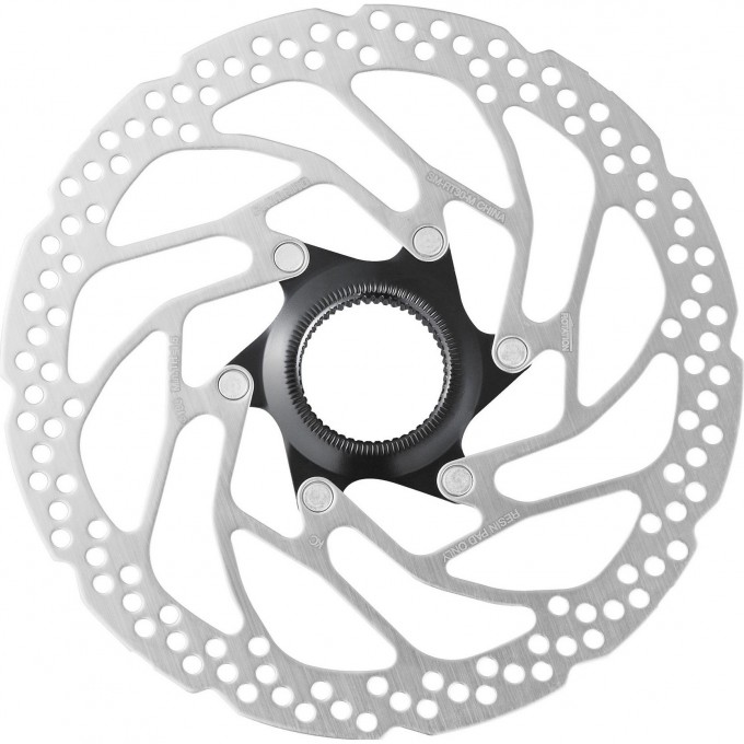 Тормозной диск SHIMANO RT30, 160мм, C.Lock, только для полимерных колодок ESMRT30S2 Тормозной диск SHIMANO RT30, 160мм, C.Lock, только для полимерных колодок ESMRT30S2
