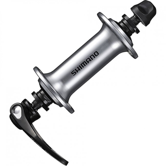 Втулка передняя SHIMANO SORA RS300, 32 отверстия, QR 129 мм, серебристый EHBRS300BBS Втулка передняя SHIMANO SORA RS300, 32 отверстия, QR 129 мм, серебристый EHBRS300BBS