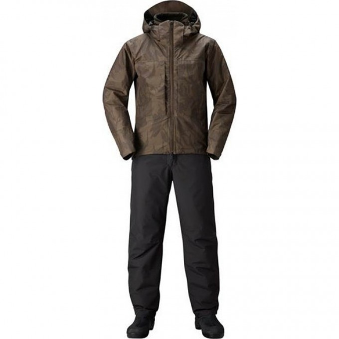 Костюм утеплённый SHIMANO RB-017T Gore-Tex коричневый камуфляж, размер L 59YRB017T38 Костюм утеплённый SHIMANO RB-017T Gore-Tex коричневый камуфляж, размер L 59YRB017T38