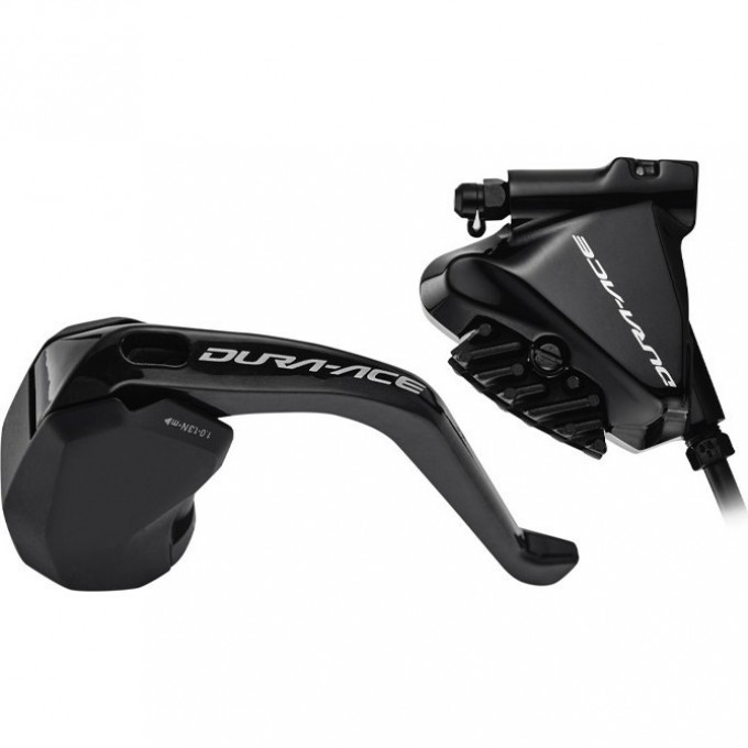 Шифтер тормозная ручка SHIMANO DURA-ACE DI2, ST-R9180/BR-R9170, левый, на 2 скорости под дисковый тормоз, для ротора 140мм IR9180DLF4SA10A Шифтер тормозная ручка SHIMANO DURA-ACE DI2, ST-R9180/BR-R9170, левый, на 2 скорости под дисковый тормоз, для ротора 140мм IR9180DLF4SA10A