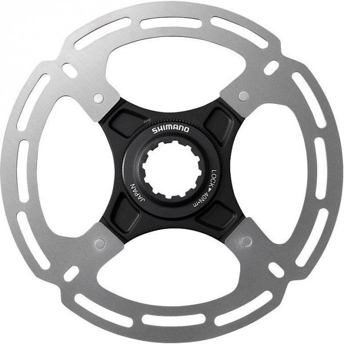 Тормозной диск SHIMANO RT500, 140мм, C.LOCK, внутренние шлицы, стопорные кольца ISMRT500SS Тормозной диск SHIMANO RT500, 140мм, C.LOCK, внутренние шлицы, стопорные кольца ISMRT500SS