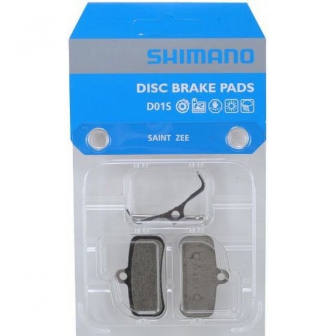 Тормозные колодки, для дисковых тормозов SHIMANO D01S, к BR-M810, пластик Y8FF98020 Тормозные колодки, для дисковых тормозов SHIMANO D01S, к BR-M810, пластик Y8FF98020