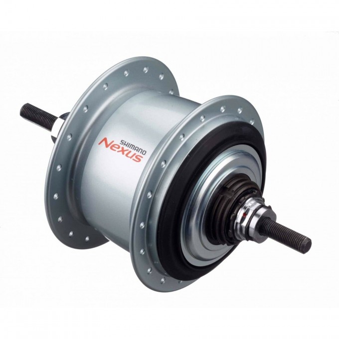 Втулка планетарная SHIMANO NEXUS, C6011, 32 отверстия, 8 скоростей, для роллерного тормоза, 132x184 мм, серебристый, без упаковки KSGC60118RBS Втулка планетарная SHIMANO NEXUS, C6011, 32 отверстия, 8 скоростей, для роллерного тормоза, 132x184 мм, серебристый, без упаковки KSGC60118RBS