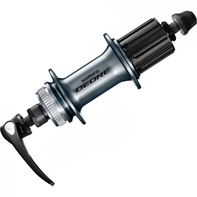 Втулка задняя SHIMANO DEORE M6000, 36 отверстий 8/9/10 скоростей C.LOCK, QR, с пыльником, серебристый EFHM6000AZAS Втулка задняя SHIMANO DEORE M6000, 36 отверстий 8/9/10 скоростей C.LOCK, QR, с пыльником, серебристый EFHM6000AZAS