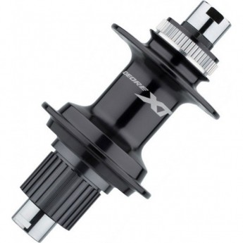 Втулка задняя SHIMANO DEORE XT, M8110-B, 32 отверстия, 12 скоростей, C.LOCK, под полую ось 12 мм (без оси), OLD:148 мм